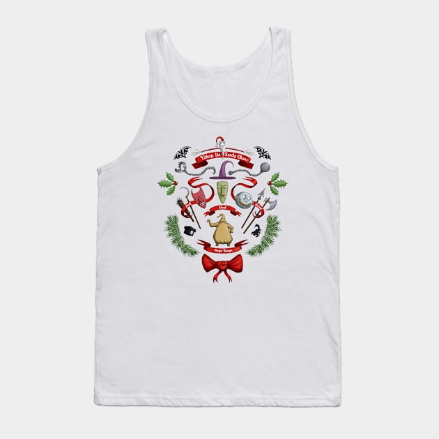 Coat of harms Tank Top by Just Keep Creating